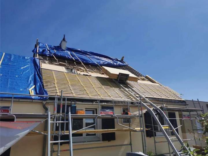 Pose de fenêtre de toit Velux Angers